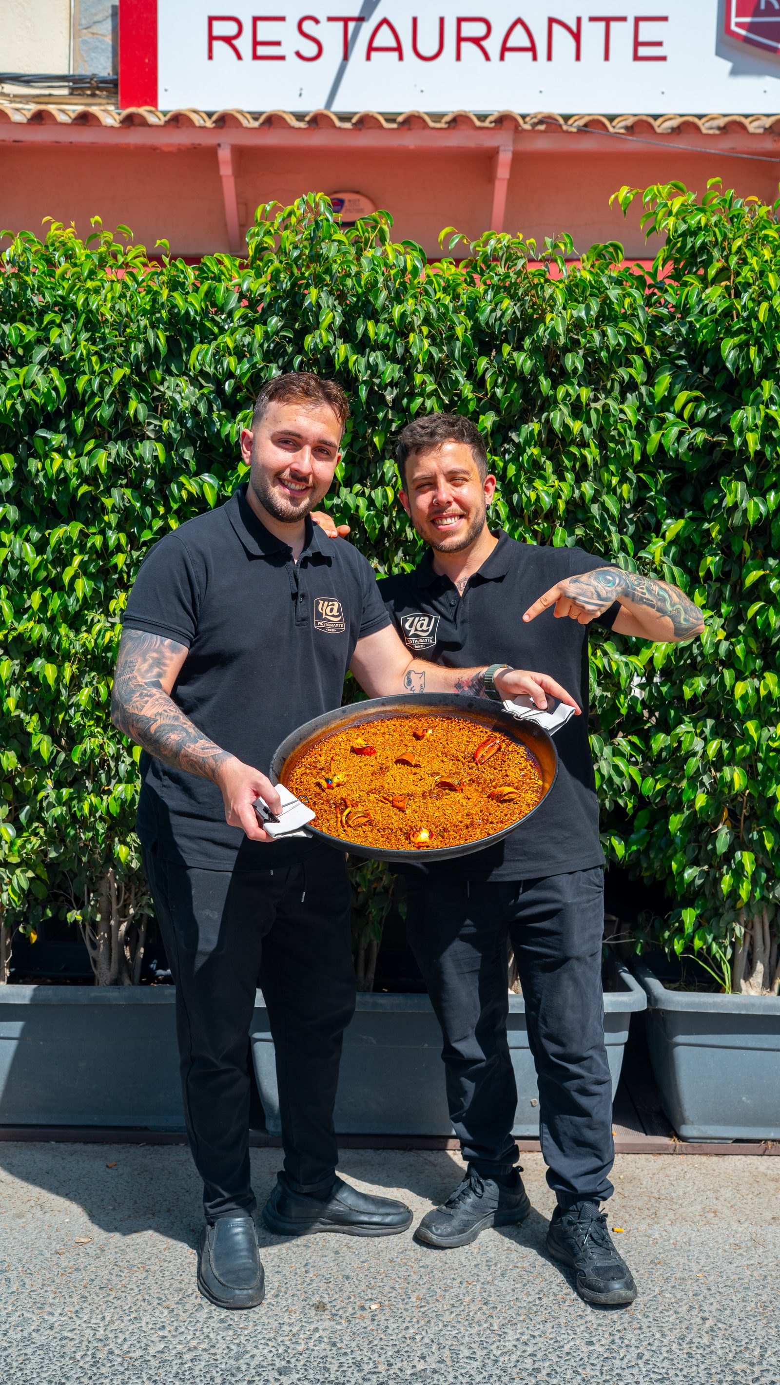 Equipo de Restaurante YA en Aspe